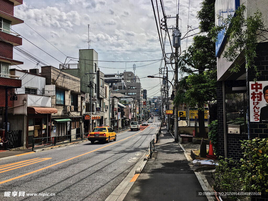日本街頭的日常街景