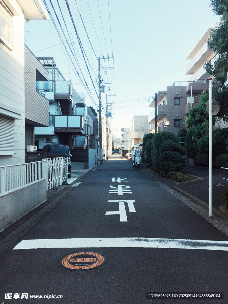 城市街道自行車專用道