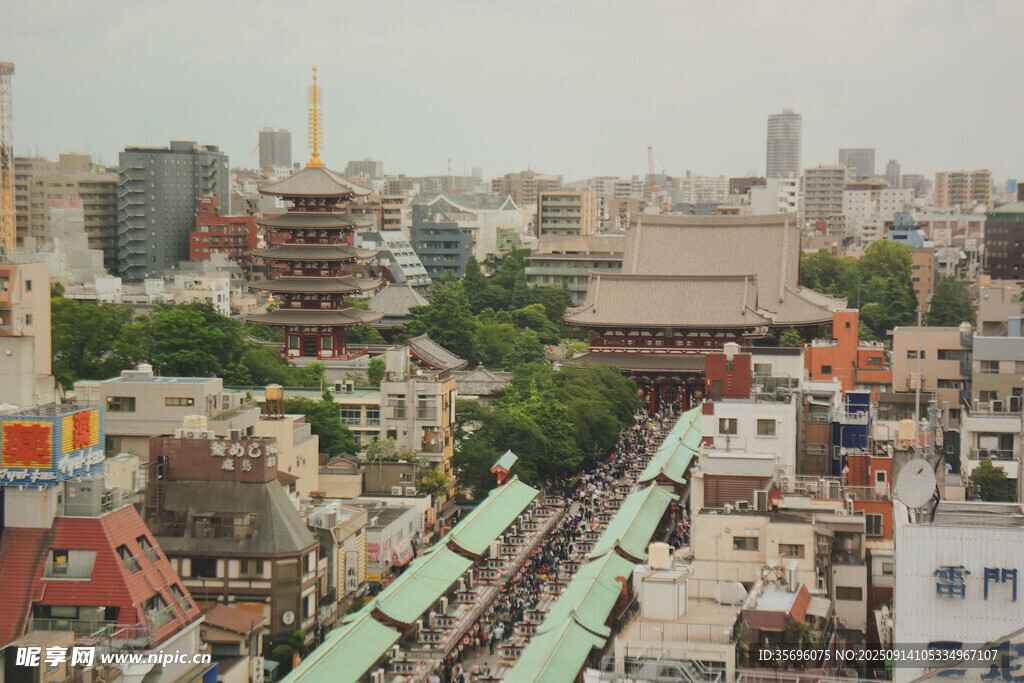 東京城市與古建筑景觀