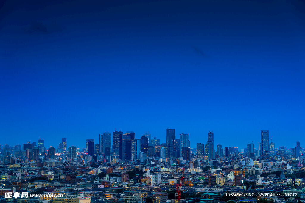都市璀璨夜景