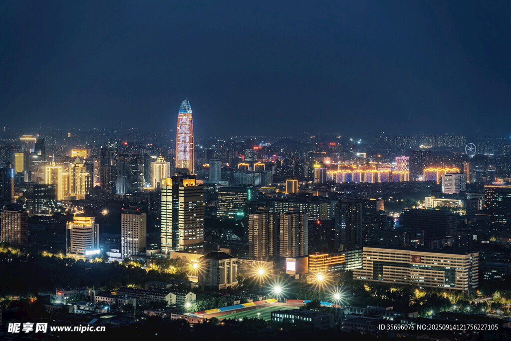 璀璨都市夜景