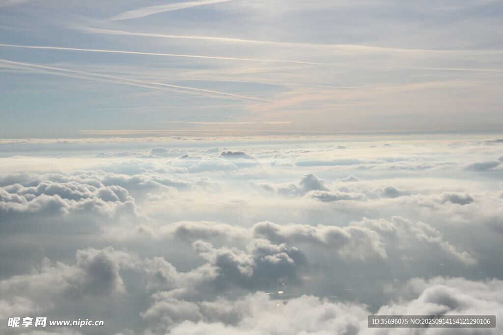 高空云海美景