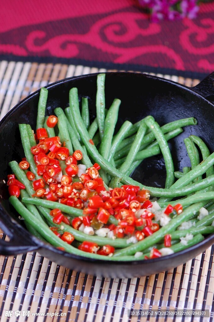 辣椒炒豆角