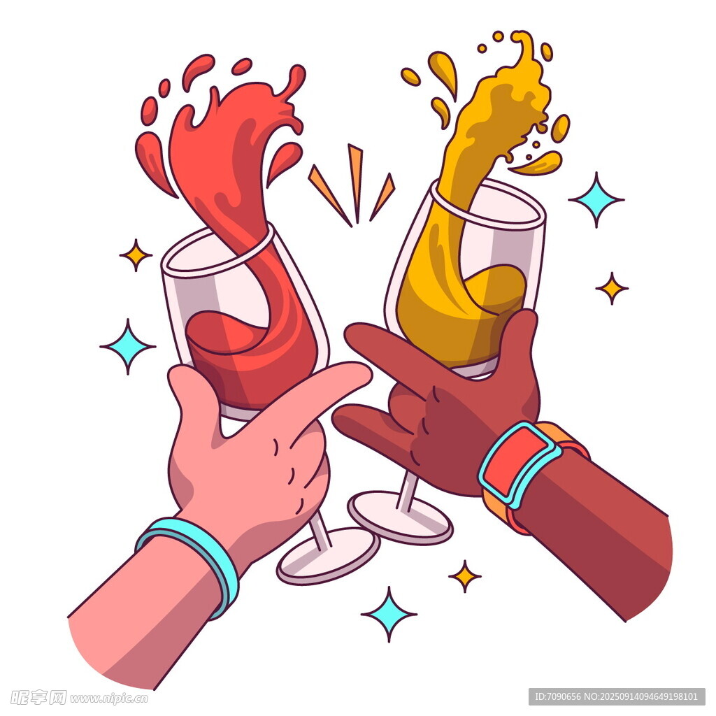 舉杯共飲歡樂時(shí)刻