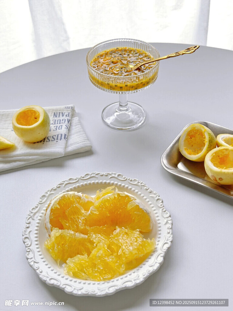 美味橙子料理與飲品
