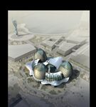 未來風(fēng)格科幻建筑景觀
