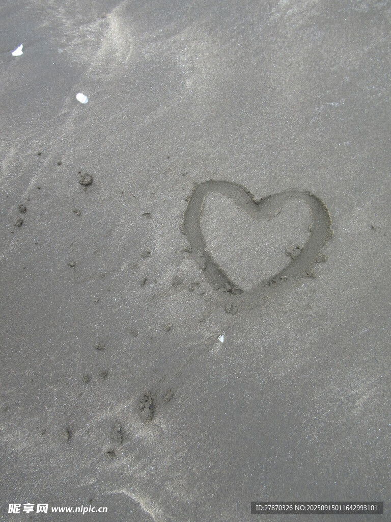 沙子畫心