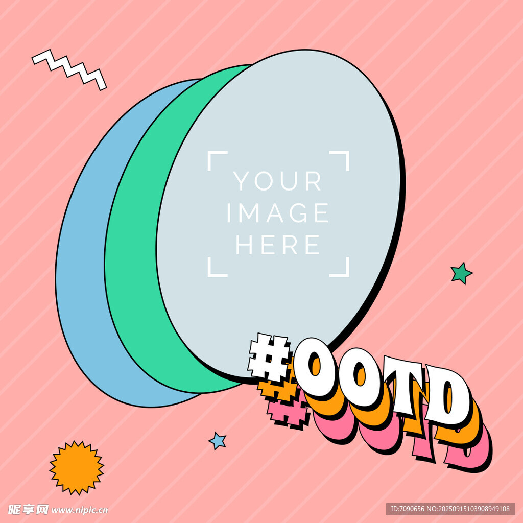 時尚OOTD創(chuàng)意插畫展示