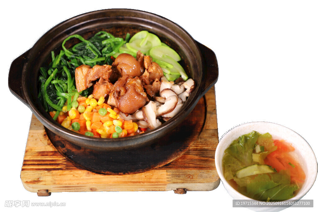 石鍋豬蹄拌飯