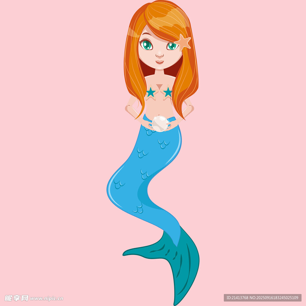 紅發(fā)美人魚