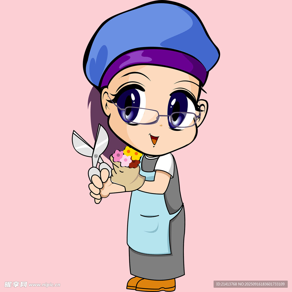 女孩帽子