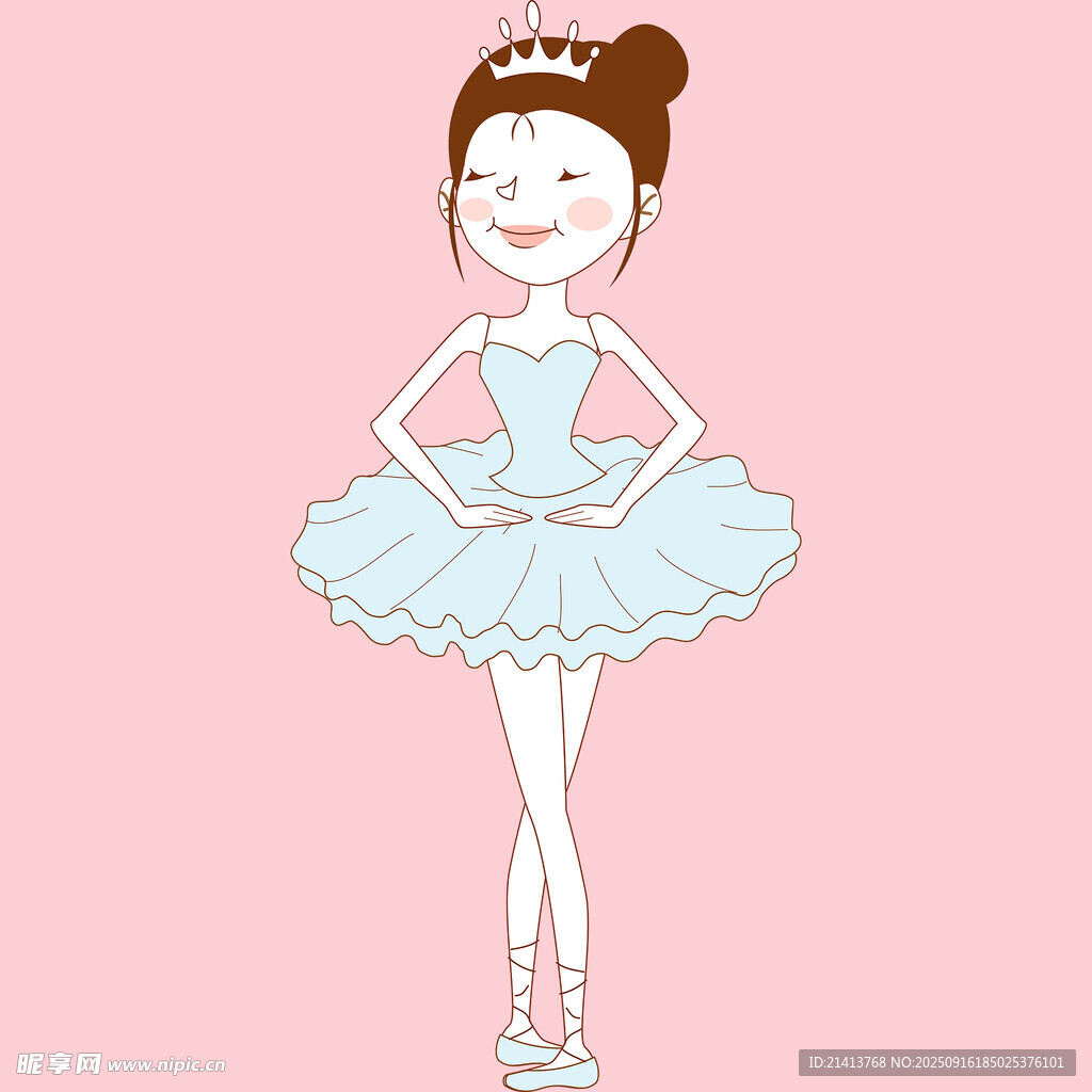 可愛(ài)芭蕾女孩