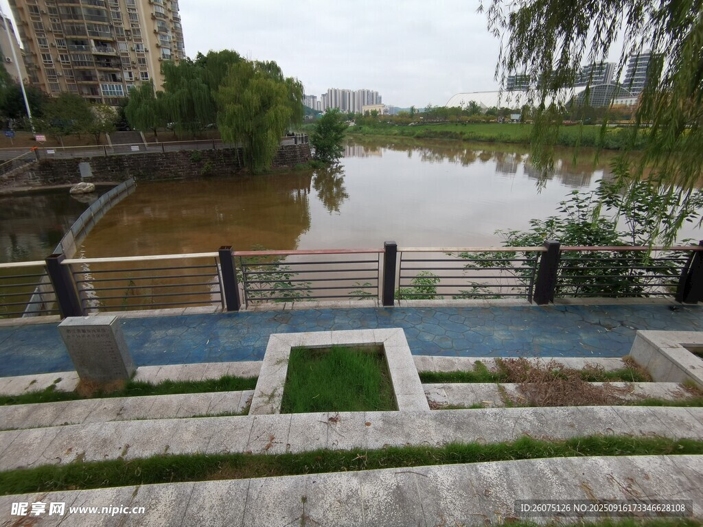 河邊景致寧?kù)o河岸風(fēng)光
