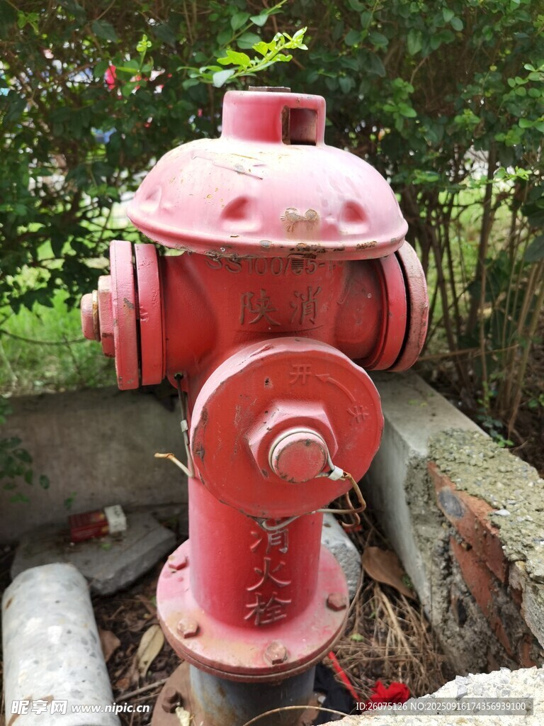 紅色消防栓特寫