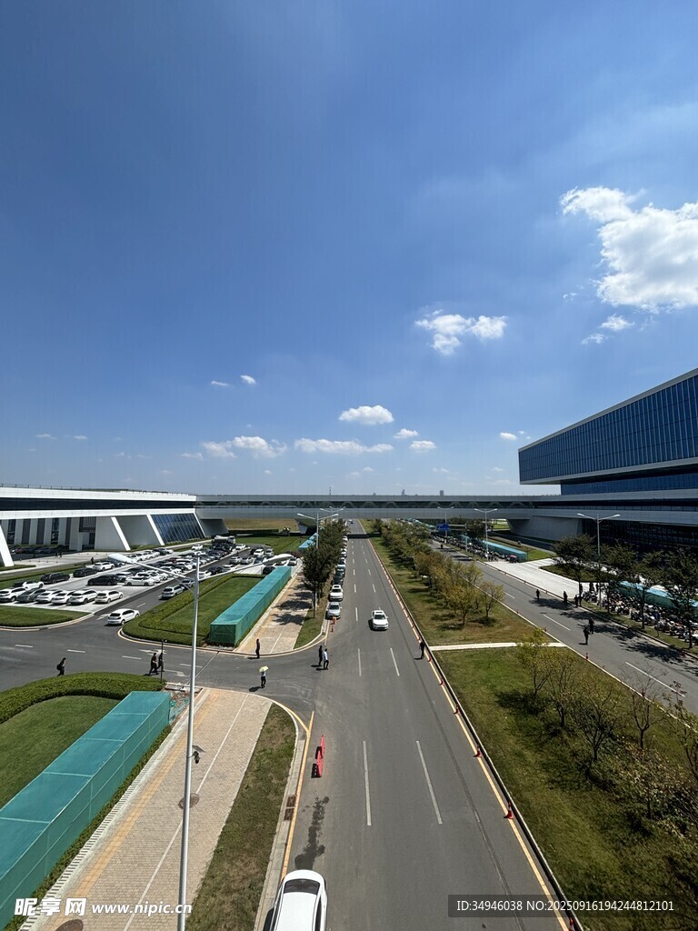 機(jī)場(chǎng)周邊道路景觀