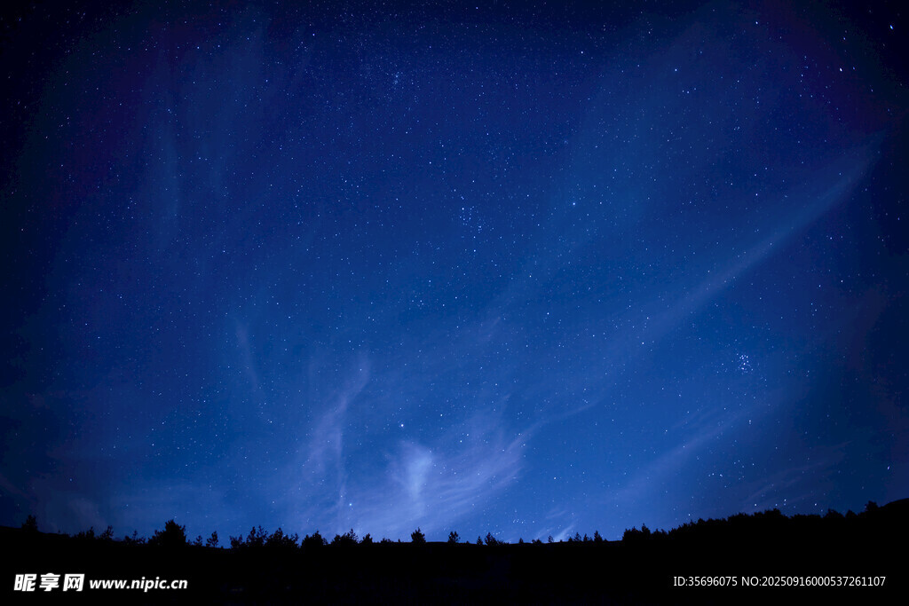 夜空中絢爛的極光景象