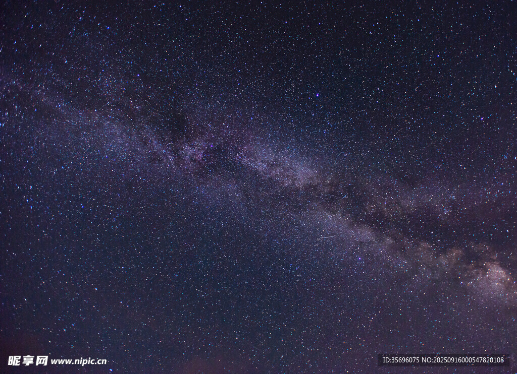 璀璨星河夜空美景