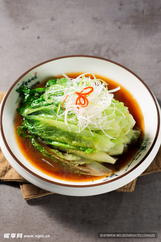 白灼生菜 