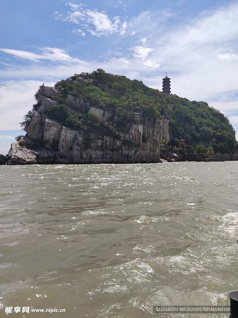 九江湖口鄱陽湖鞋山