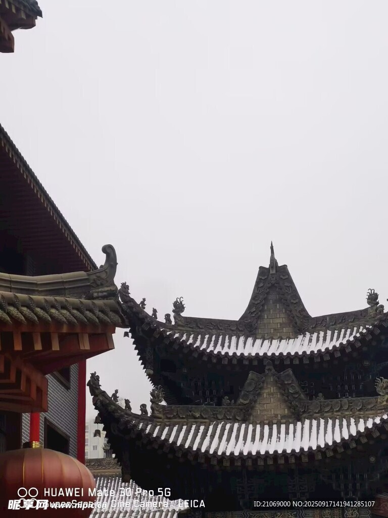 雪中美景