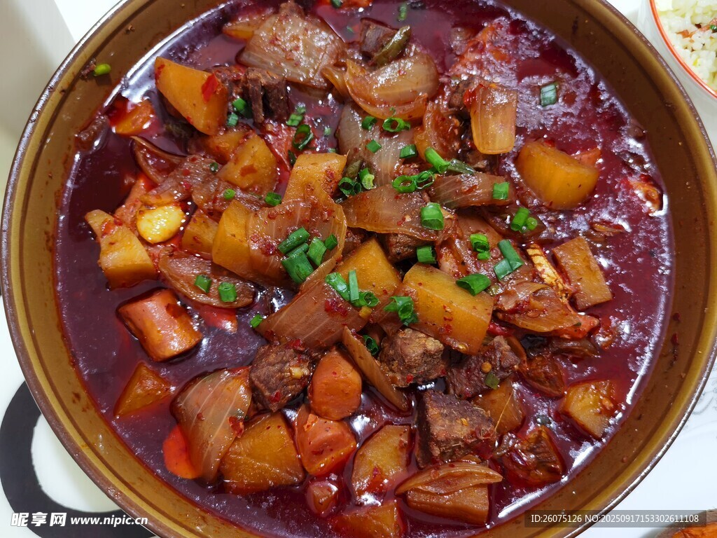 美味土豆燉牛肉