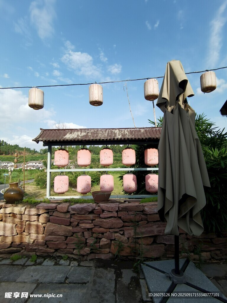 庭院戶外休閑場景