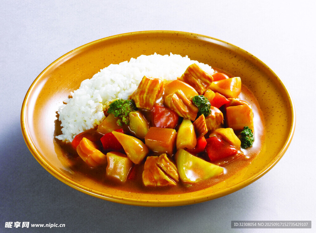 咖喱雞肉蓋飯