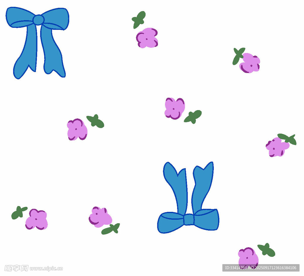 花朵蝴蝶結(jié)