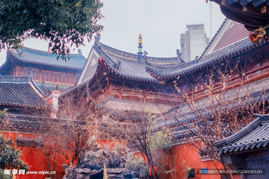 古色古香中式傳統(tǒng)建筑群