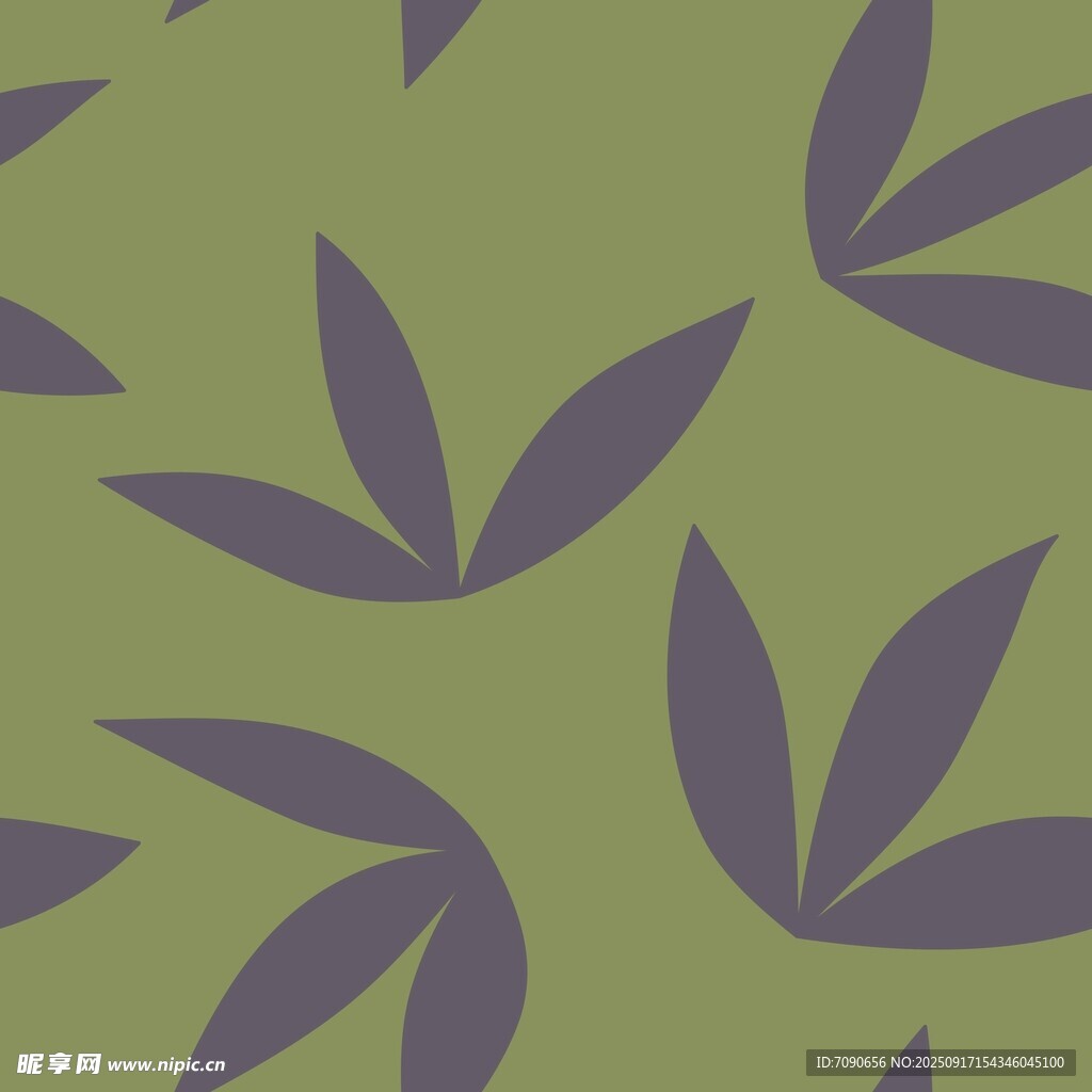 綠葉圖案背景紋理