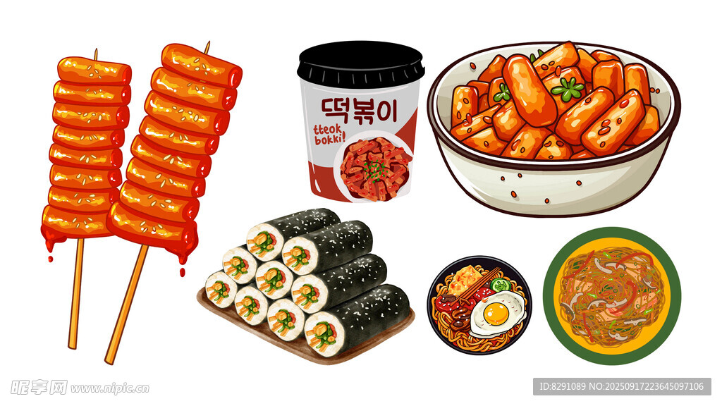 美味小吃插圖