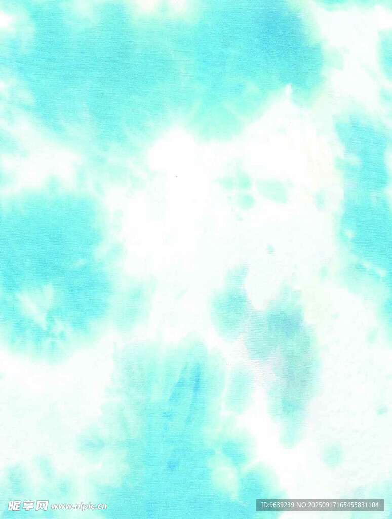 夢幻藍白漸變水彩背景
