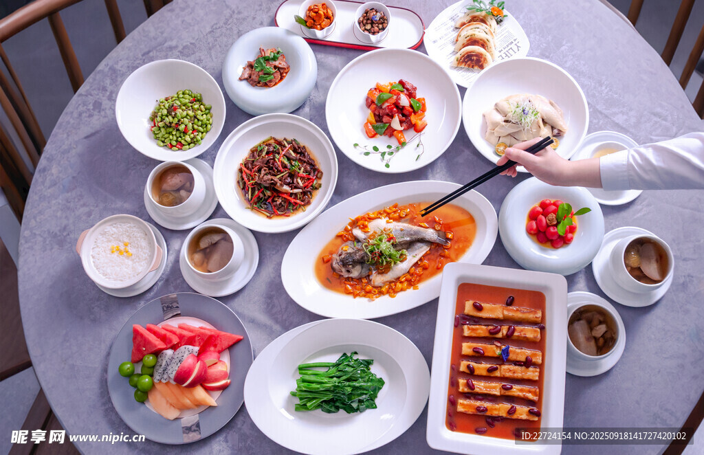 豐盛中式美食套餐