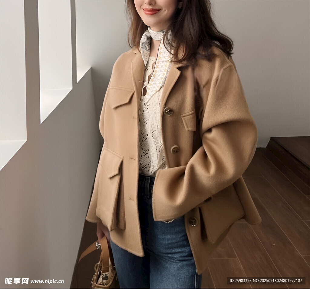 休閑的女孩