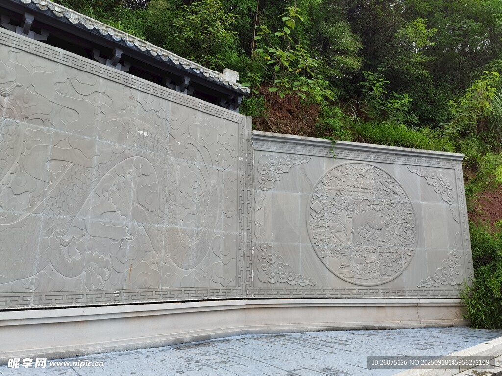 石質(zhì)浮雕墻古樸藝術(shù)風(fēng)