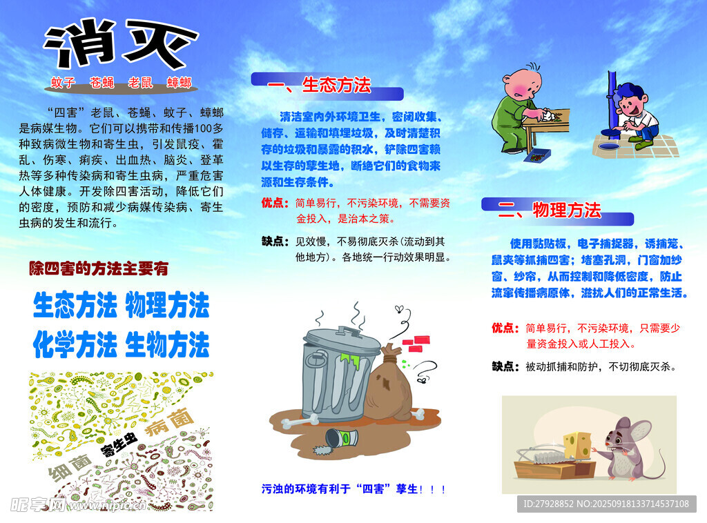 消防知識宣傳海報
