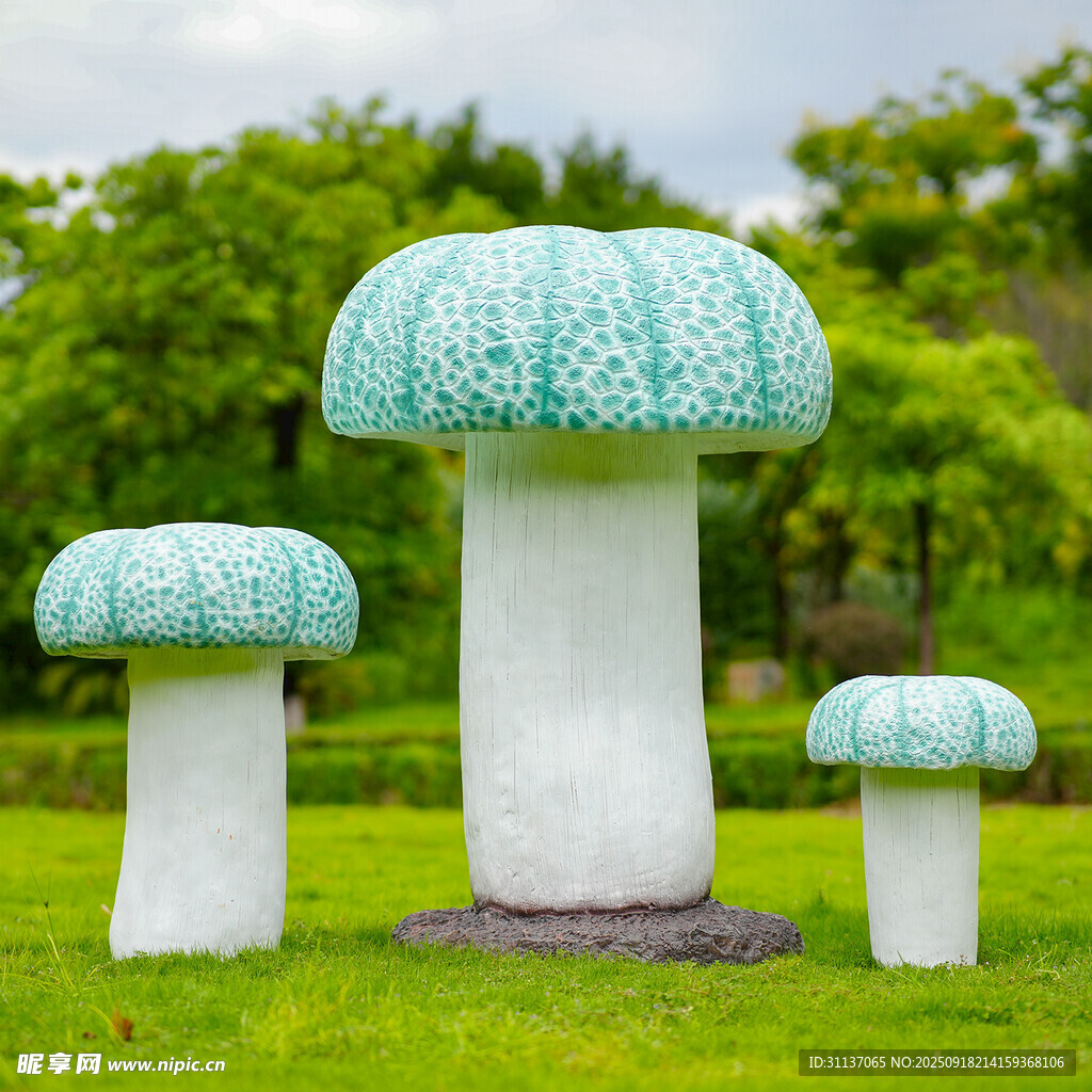 仿真野生菌蘑菇雕塑云南菌子擺件