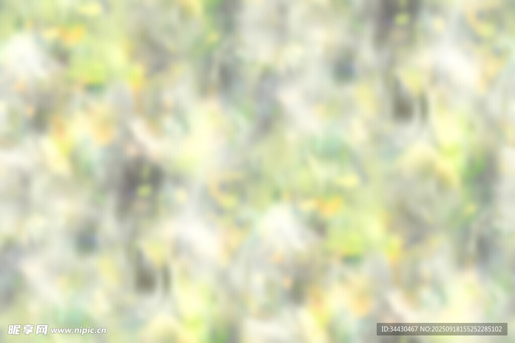 夢幻黃綠花卉圖案背景