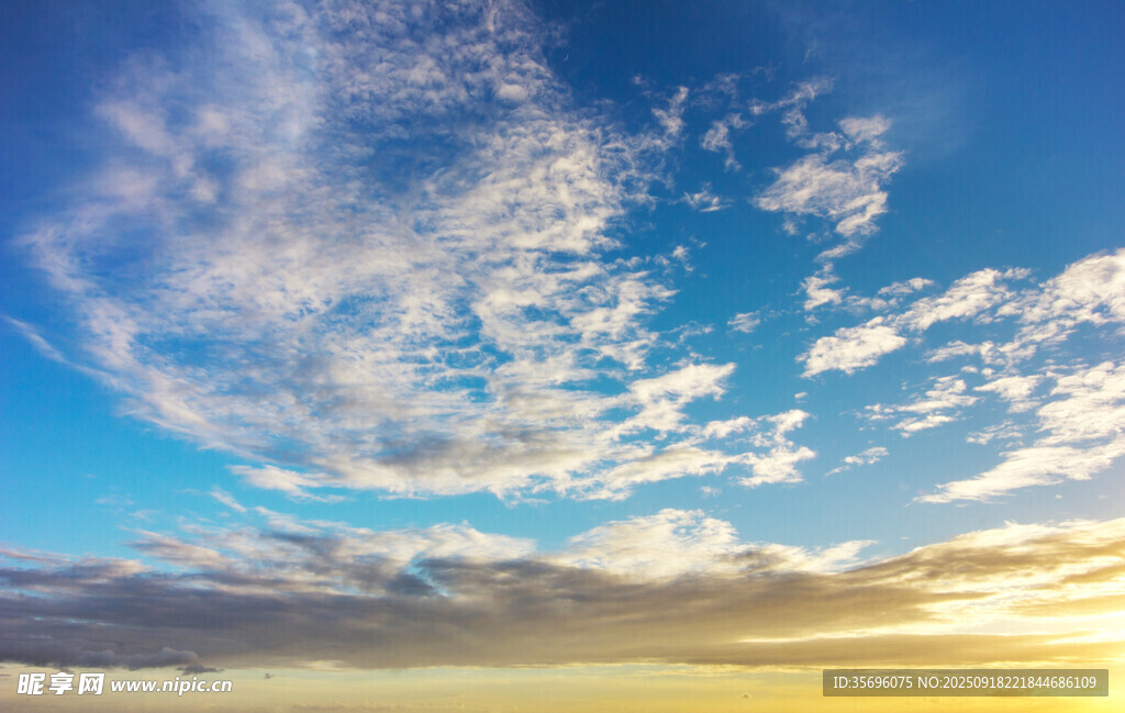 壯麗日出天空美景