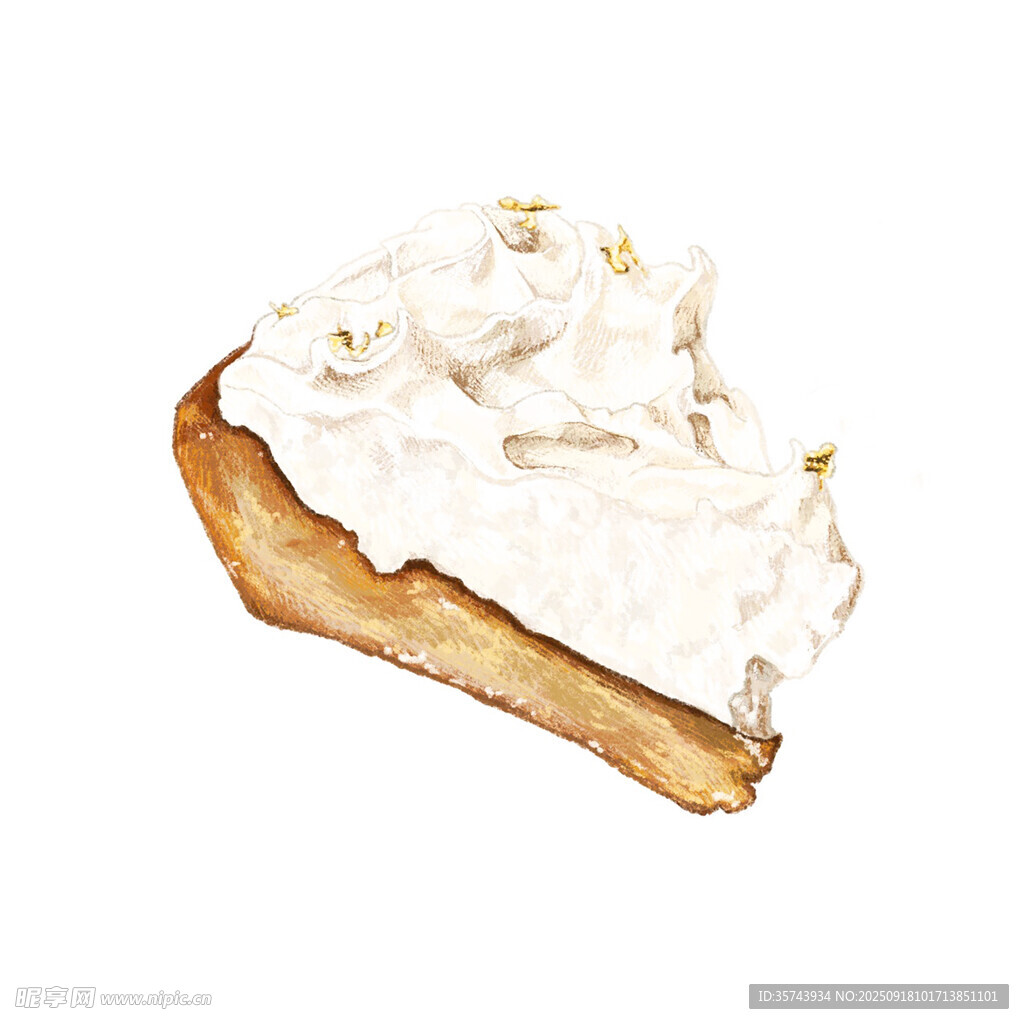 奶油派甜點(diǎn)特寫