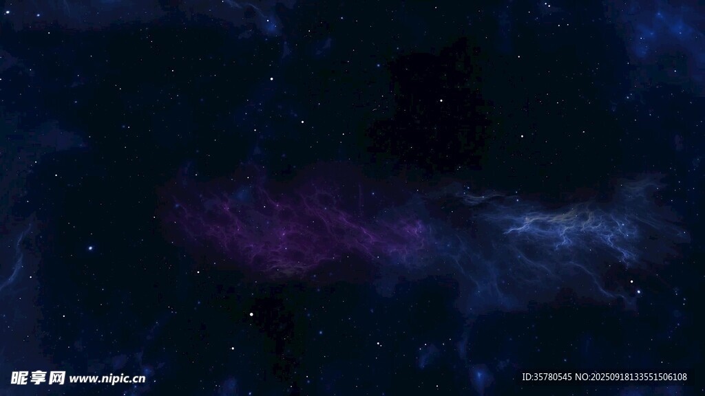 深邃宇宙中的神秘星云