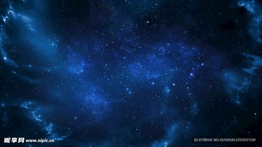 深邃夢幻的浩瀚星空
