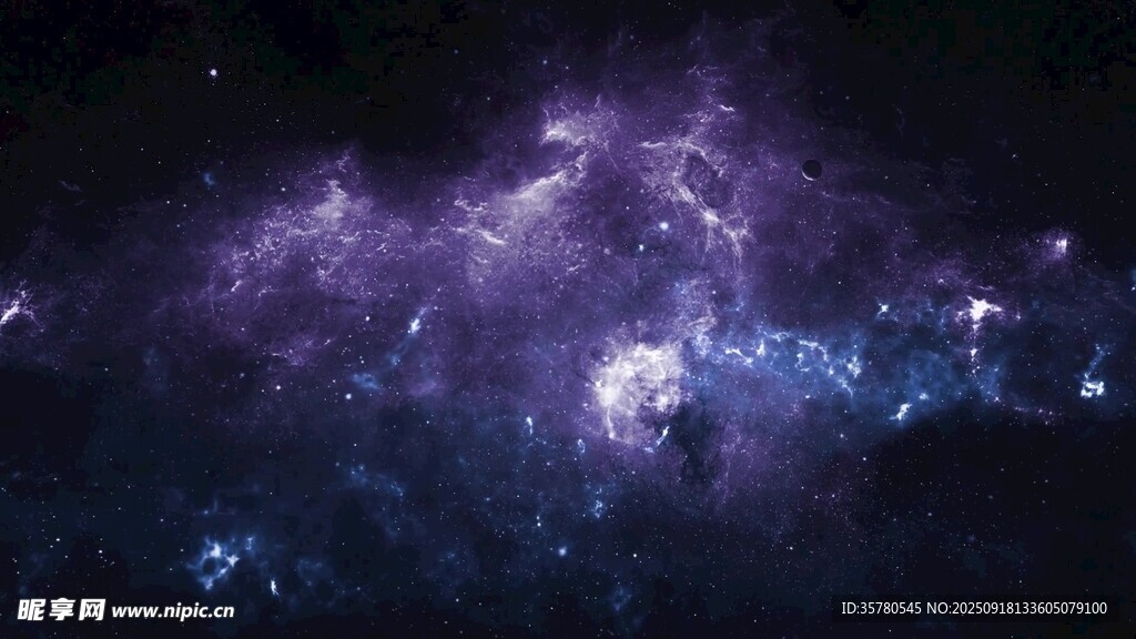 夢幻星云宇宙壯麗景象