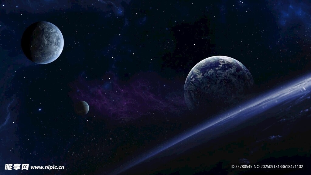 夢(mèng)幻宇宙中的星球景觀(guān)