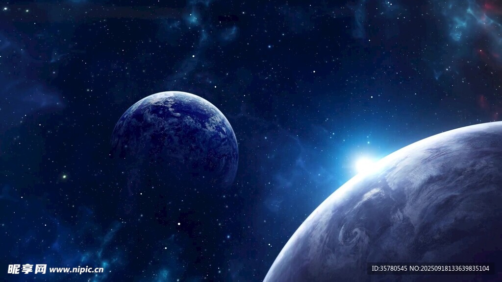 夢(mèng)幻宇宙中的雙星球景