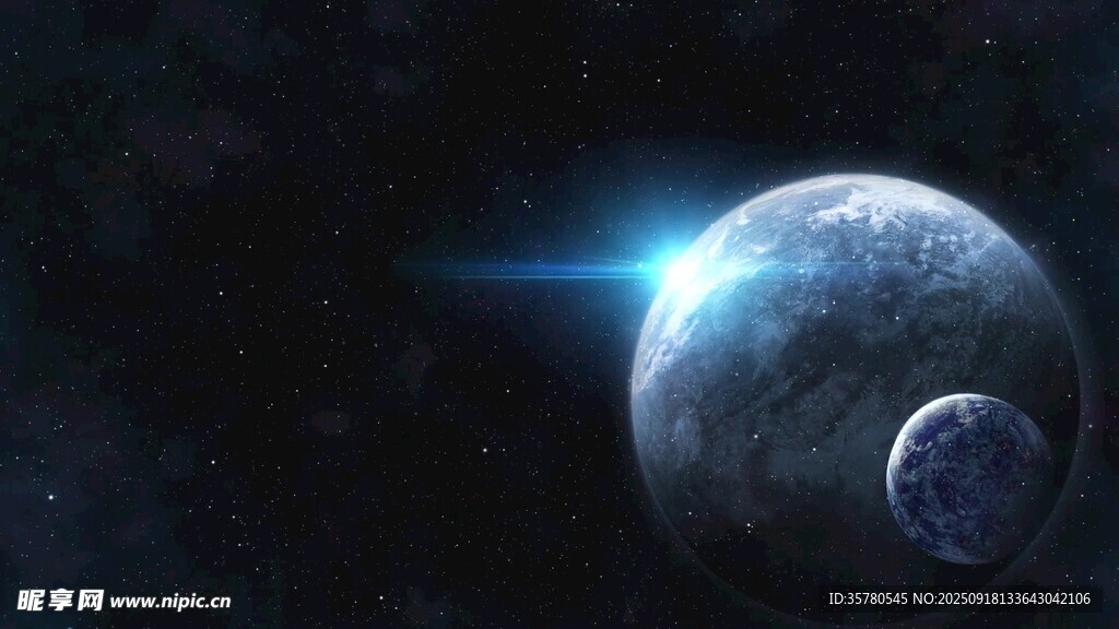 宇宙中的星球與衛(wèi)星