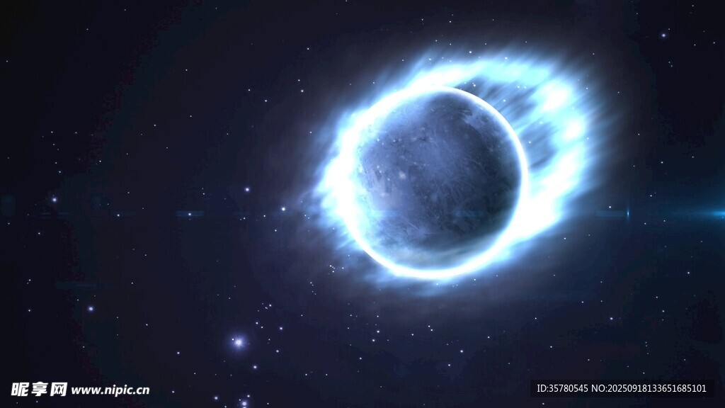 神秘宇宙中的發(fā)光環(huán)狀天體