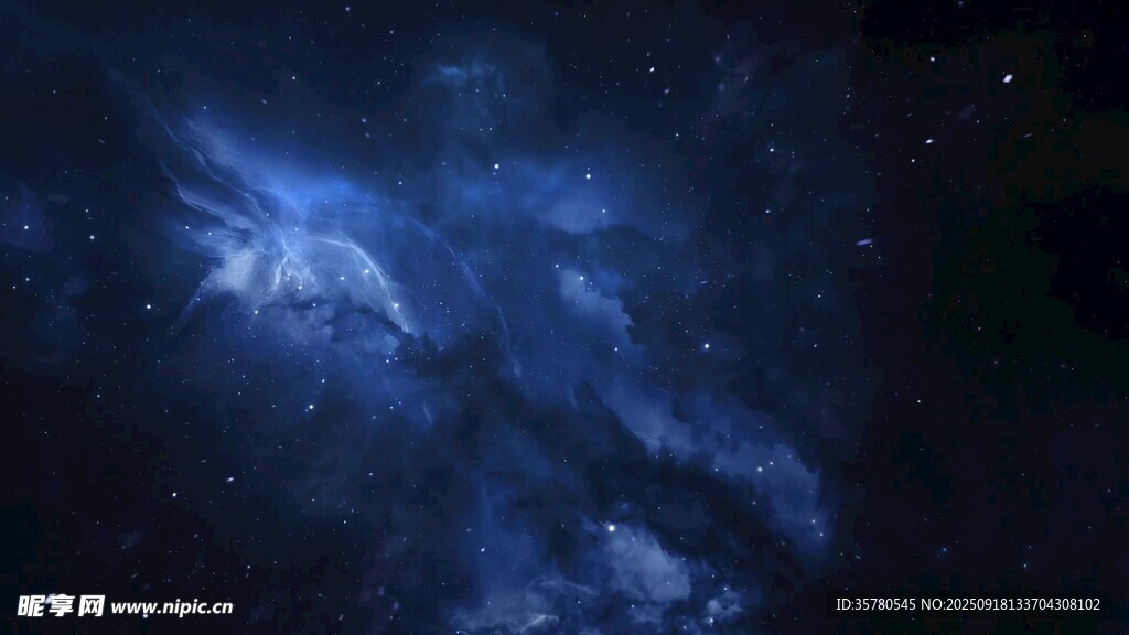 深邃神秘的浩瀚星空
