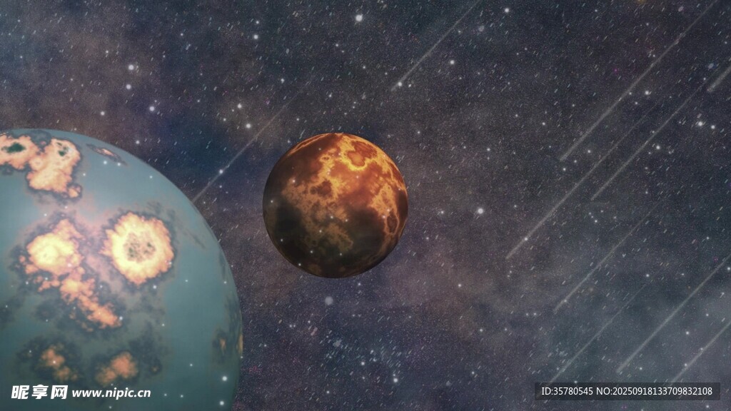 星空科幻粒子