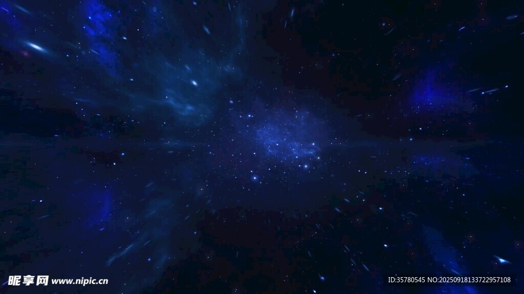 夢(mèng)幻深邃的宇宙星空景象